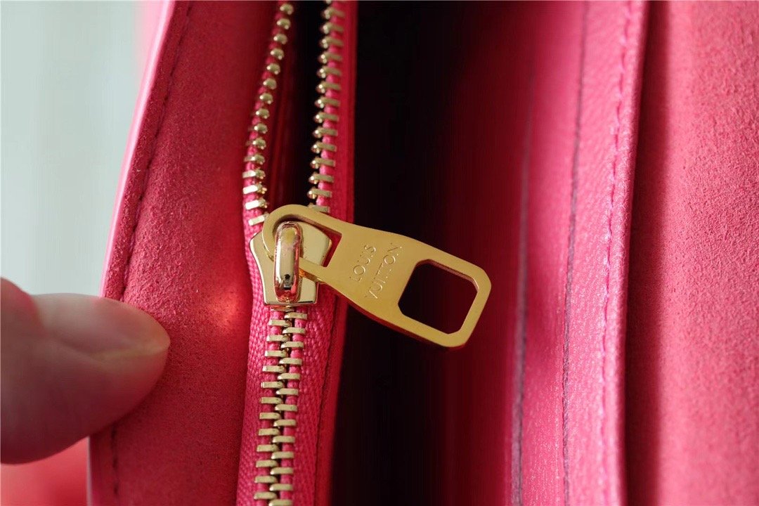 LV Mini Dauphine Monogram GlamIuo Pink For Women,  Shoulder And Crossbody Bags 18.5cm/7.3in LV M20747