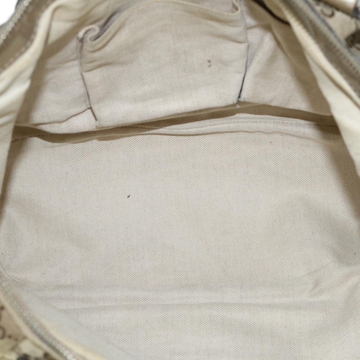 GUCCI GG Canvas Tote Bag Beige 247902 60786