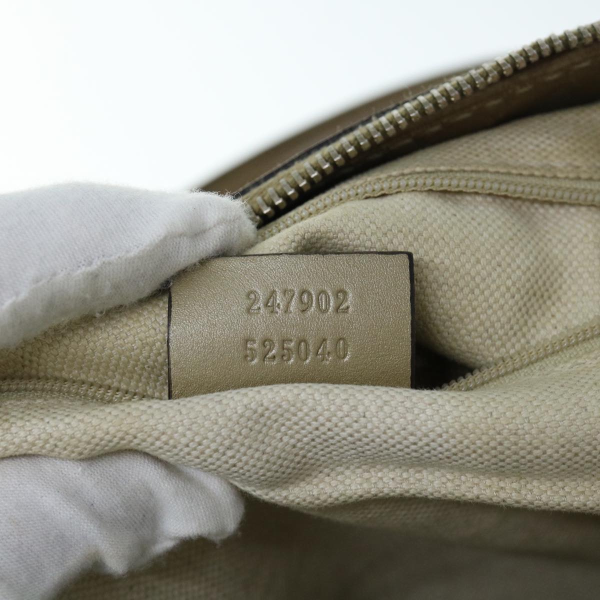 GUCCI GG Canvas Tote Bag Beige 247902 60786