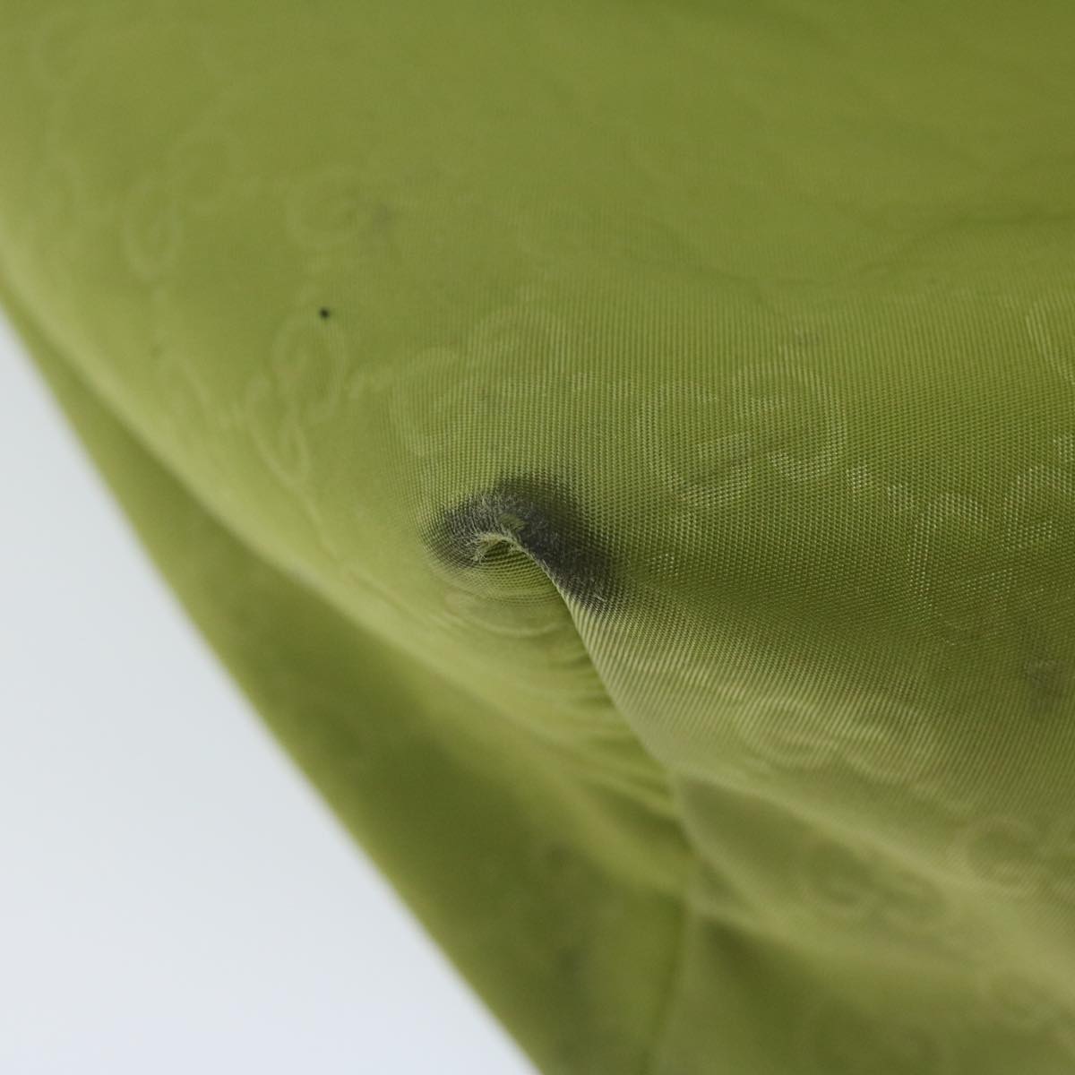 GUCCI GG Canvas Tote Bag Green 295252 60789
