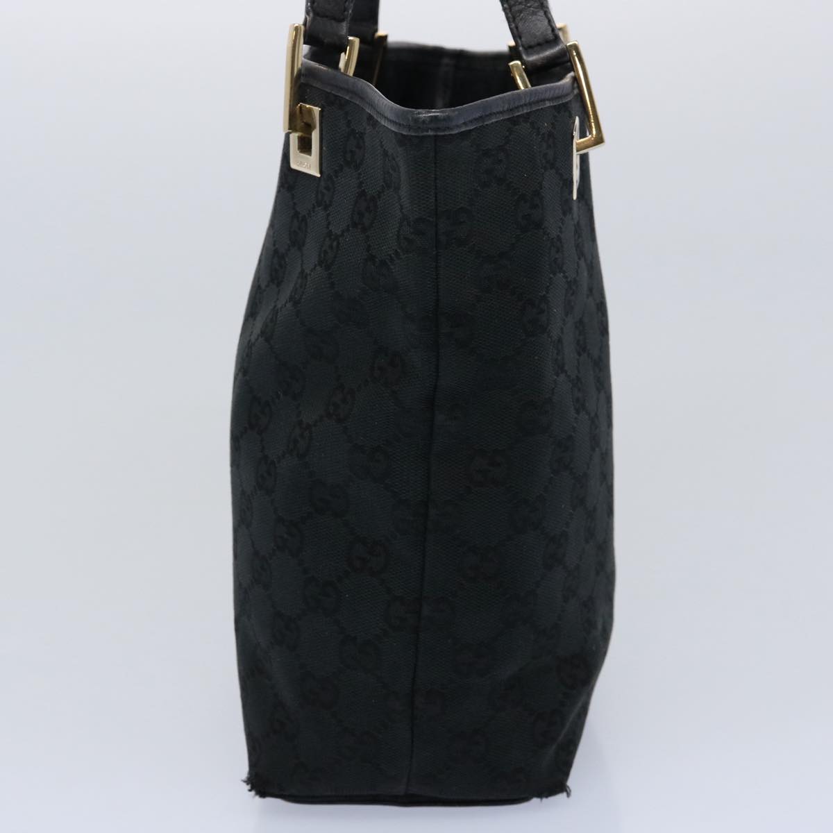 GUCCI GG Canvas Tote Bag Black 002 1099 60792