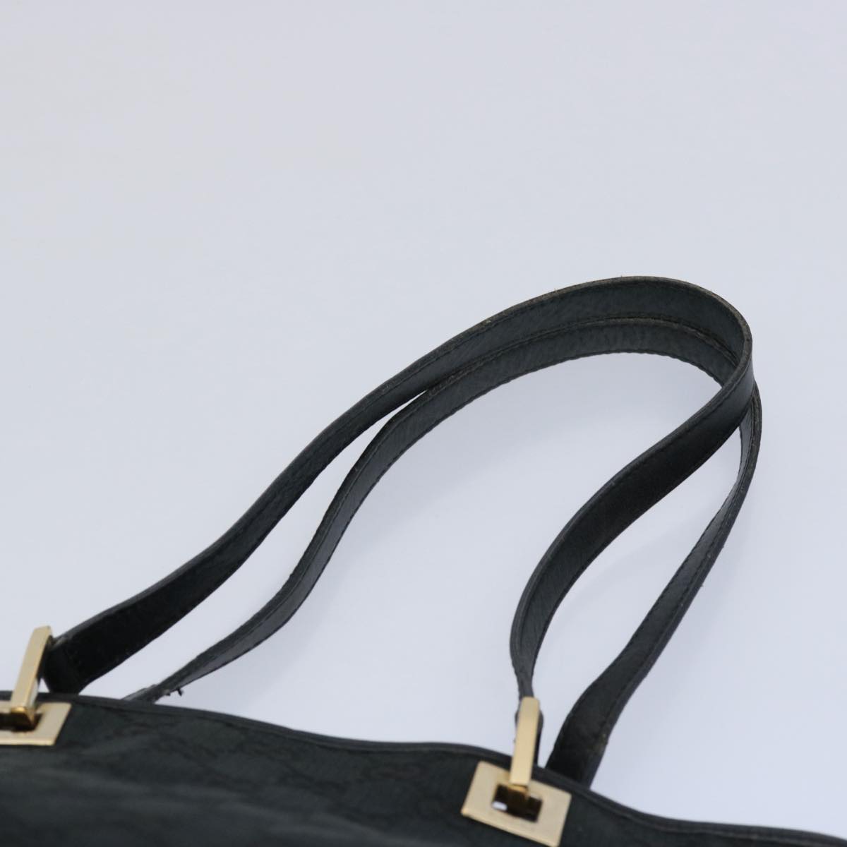 GUCCI GG Canvas Tote Bag Black 002 1099 60792