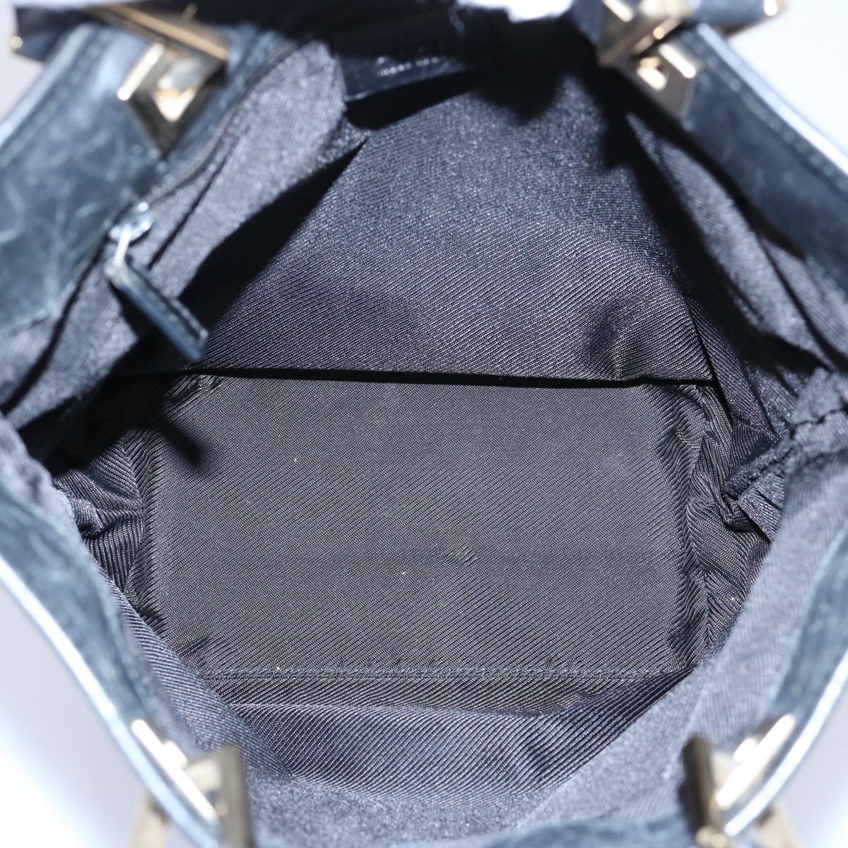 GUCCI GG Canvas Tote Bag Black 31244 60793