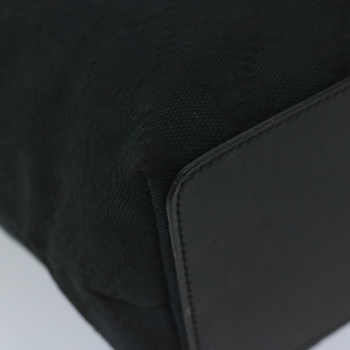 GUCCI GG Canvas Tote Bag Black 002 1099 60794