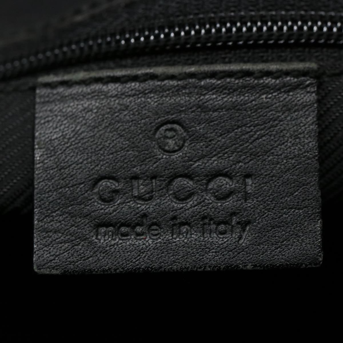 GUCCI GG Canvas Tote Bag Black 002 1099 60794