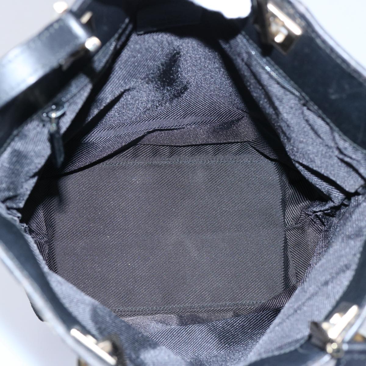 GUCCI GG Canvas Tote Bag Black 002 1099 60794