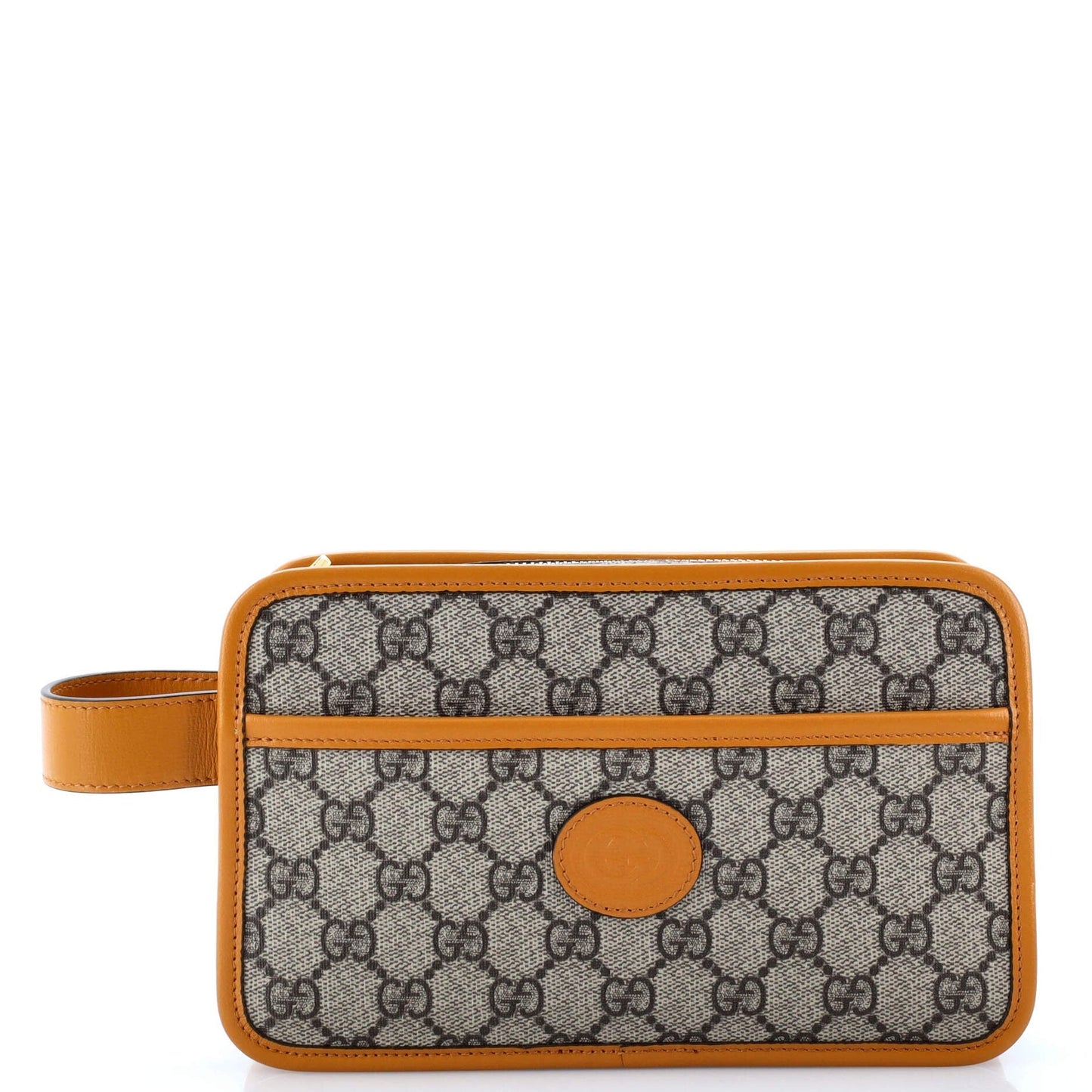 Interlocking G Patch Toiletry Case GG Coated Canvas
