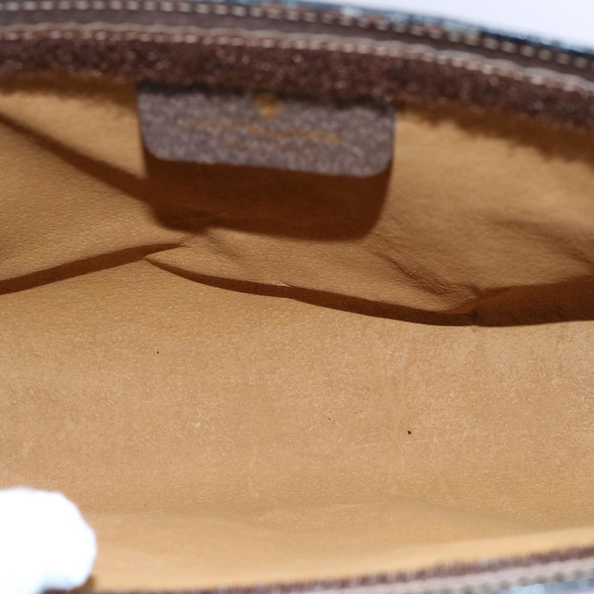 GUCCI GG Supreme Web Sherry Line Clutch Bag Beige Red Green 89 01 002 60941