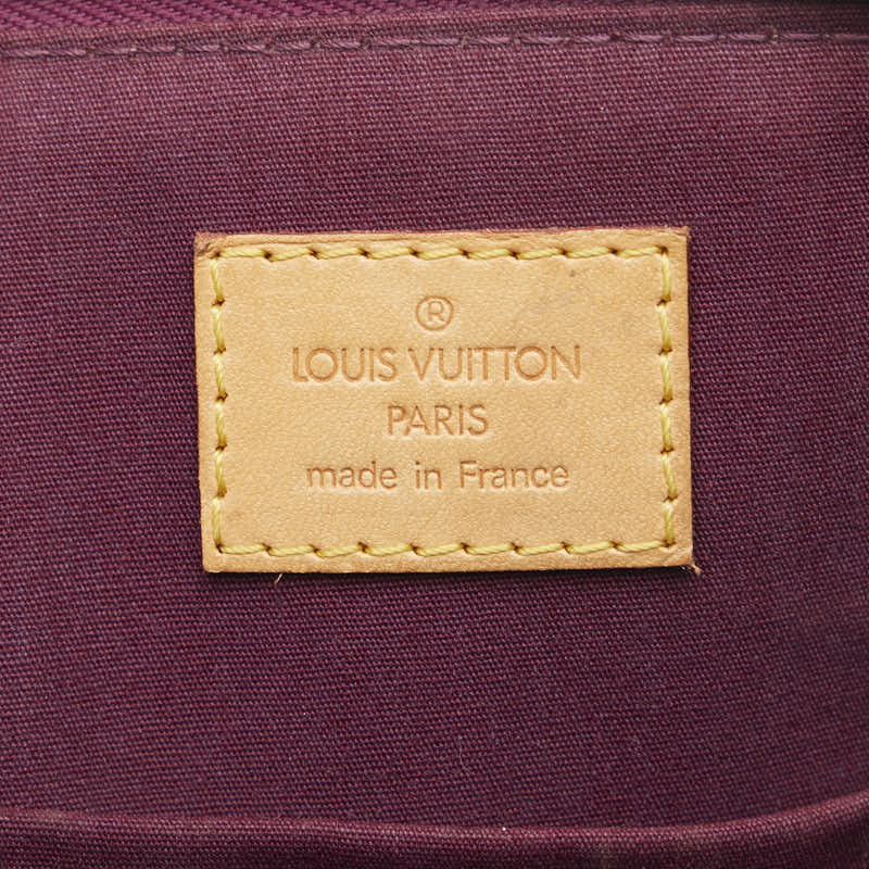 Louis Vuitton Monogram Verney Belvue PM Handbag M93584 Violet Pearl Patent Leather  Louis Vuitton