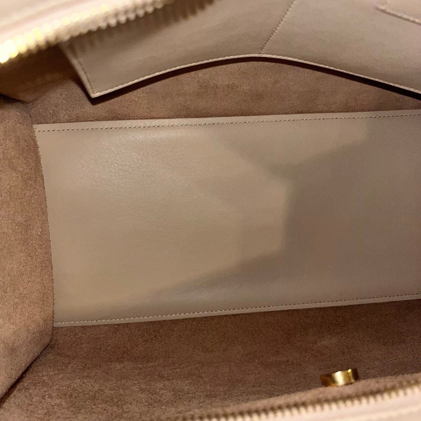 SAINT LAURENT Classic Y Cabas Small Calfskin Satchel Bag