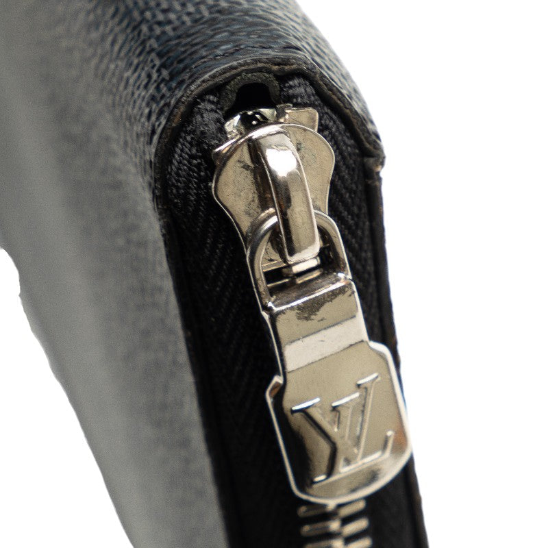 Louis Vuitton Louis Vuitton Damiere Graphite N63095 Long Wallet PVC/Leather Black