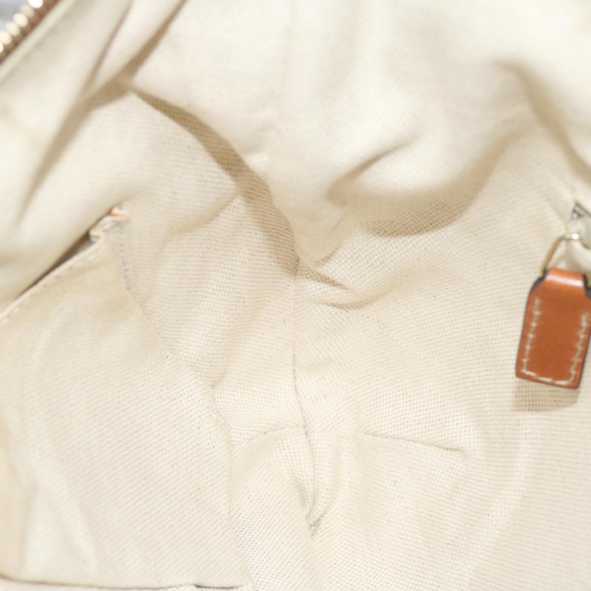 GUCCI GG Canvas Shoulder Bag Beige 181092 61091