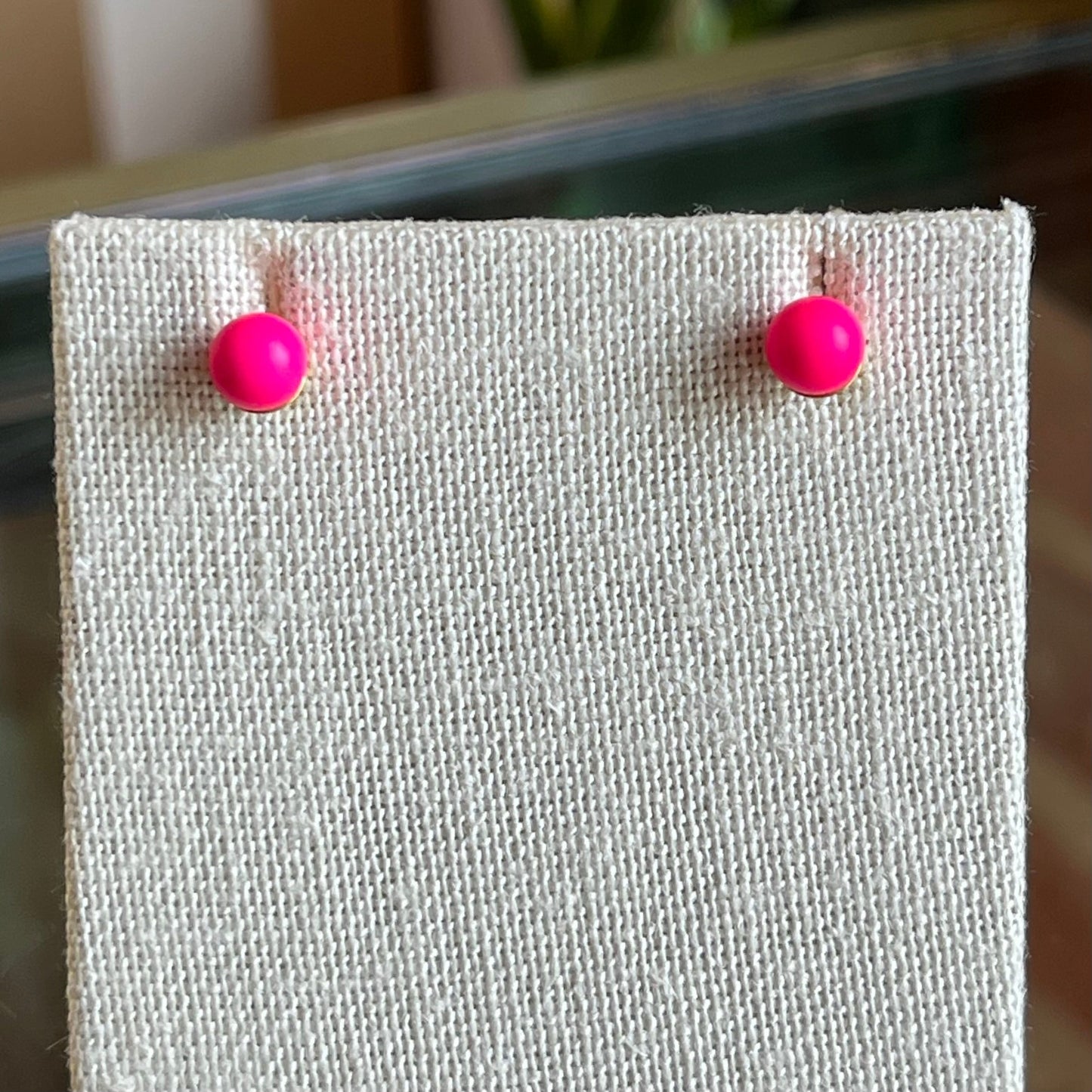DIOR Tribales Pink Star Earrings