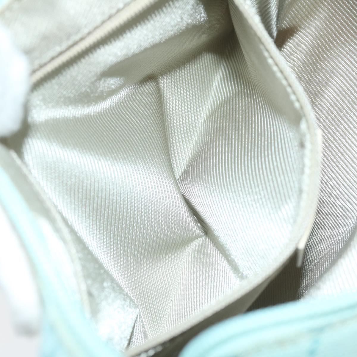 GUCCI GG Canvas Shoulder Bag Turquoise Blue 001 4158 3754 61197