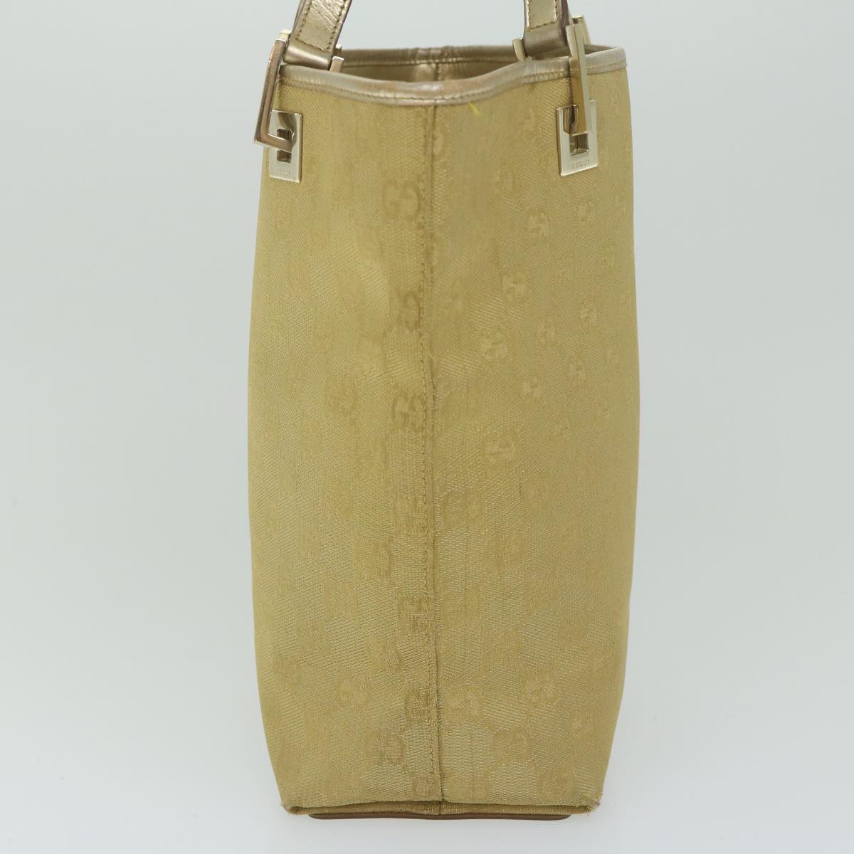 GUCCI GG Canvas Tote Bag Gold 002 1099 61245