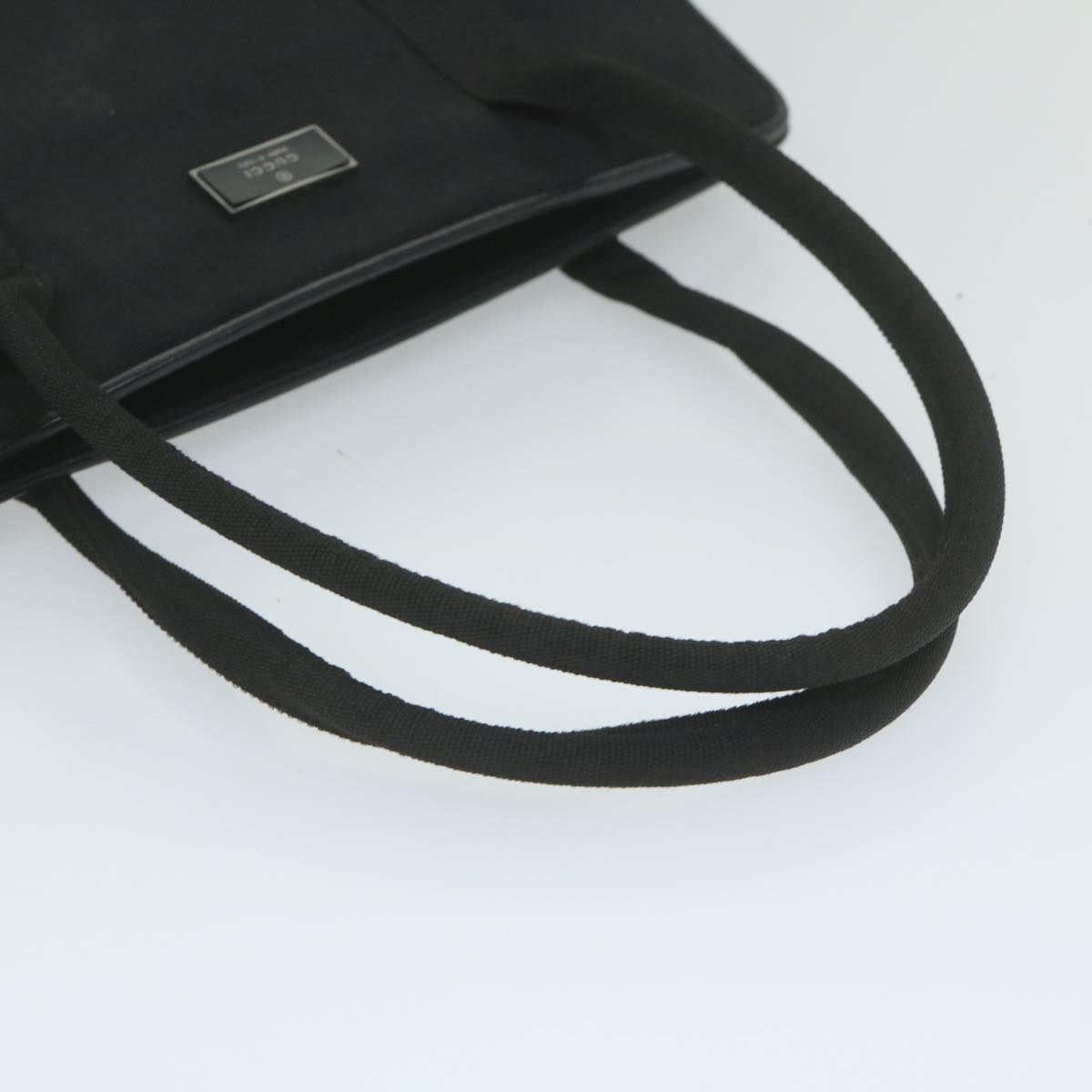 GUCCI Tote Bag Nylon Black 61266
