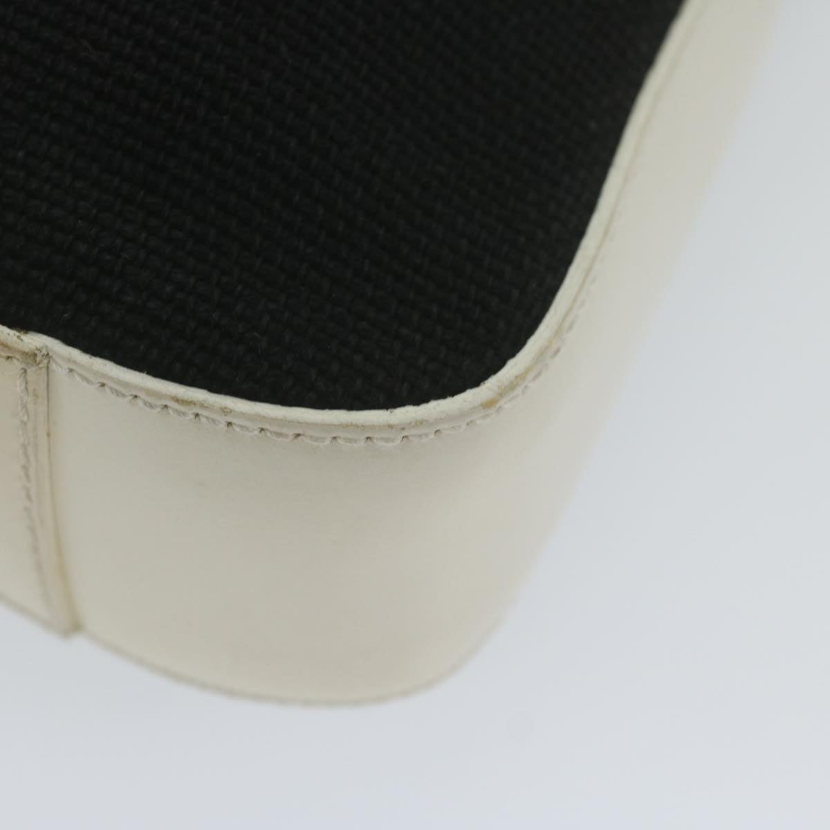 GUCCI Shoulder Bag Canvas White Black 001 3812 61341