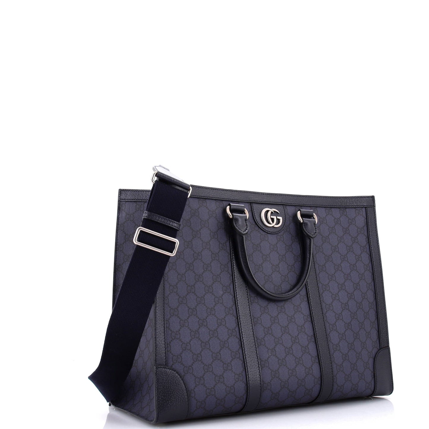 Ophidia Convertible Open Tote GG Coated Canvas Large