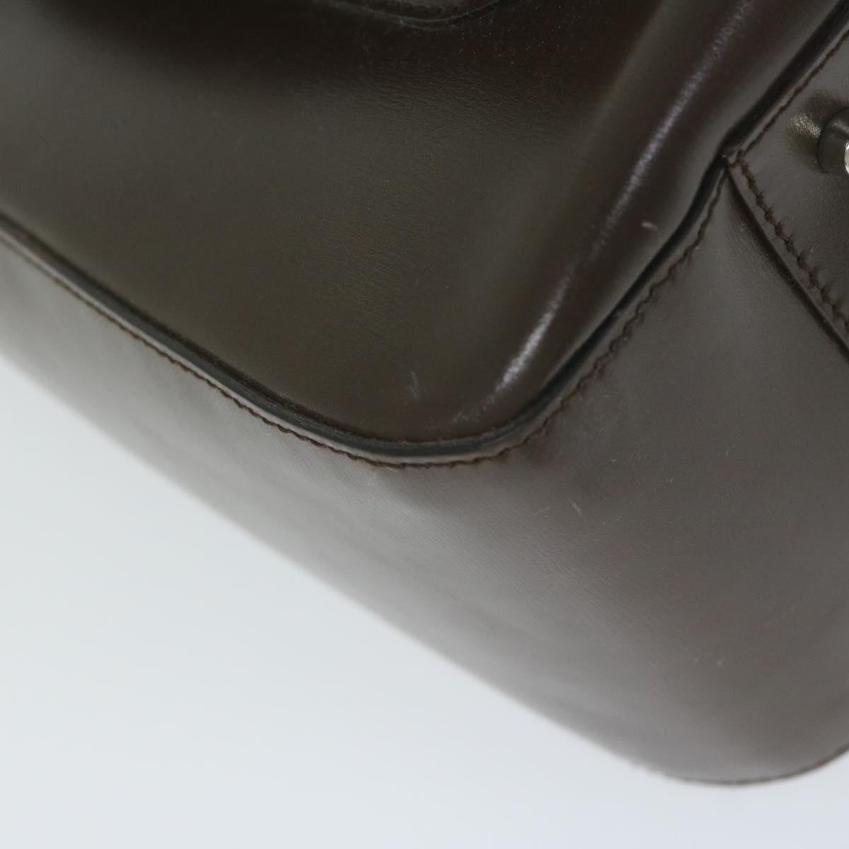 GUCCI Hand Bag Patent leather Brown 000 2058 0307 5 61566