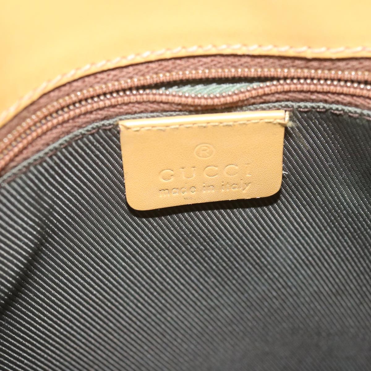 GUCCI GG Canvas Hand Bag Beige 002 1099 61649