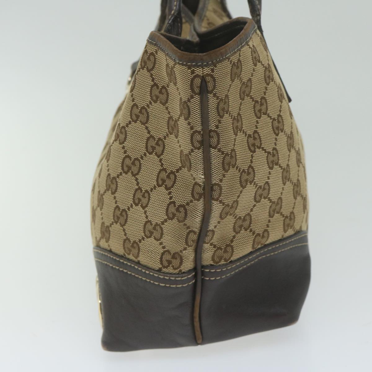 GUCCI GG Canvas Tote Bag Beige 169946 61653