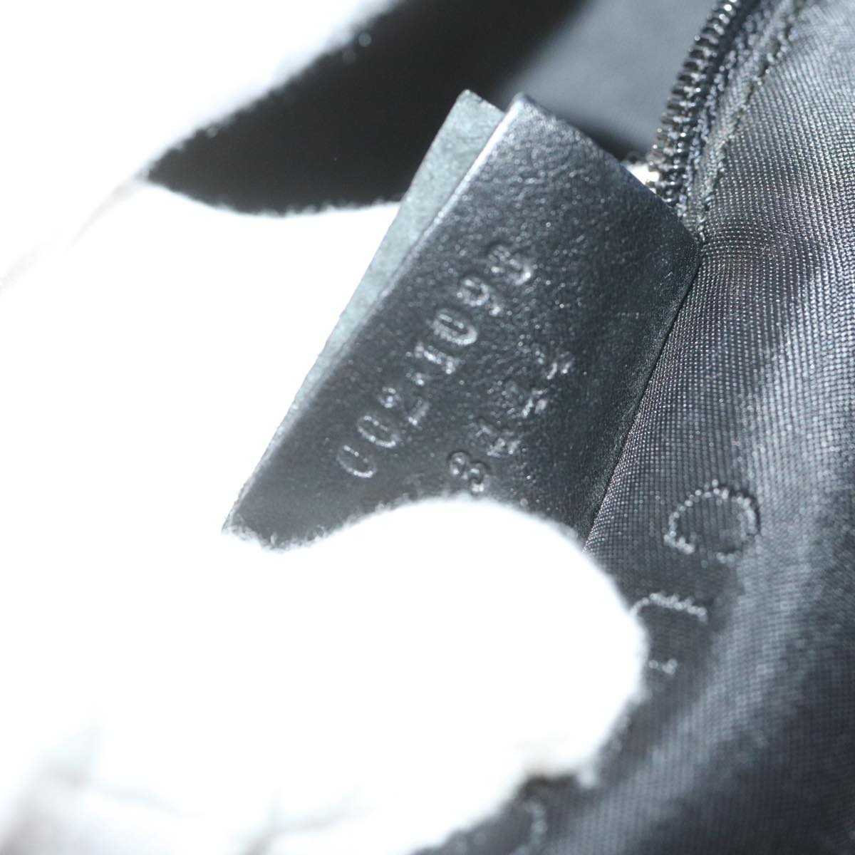 GUCCI GG Canvas Tote Bag Black 61656