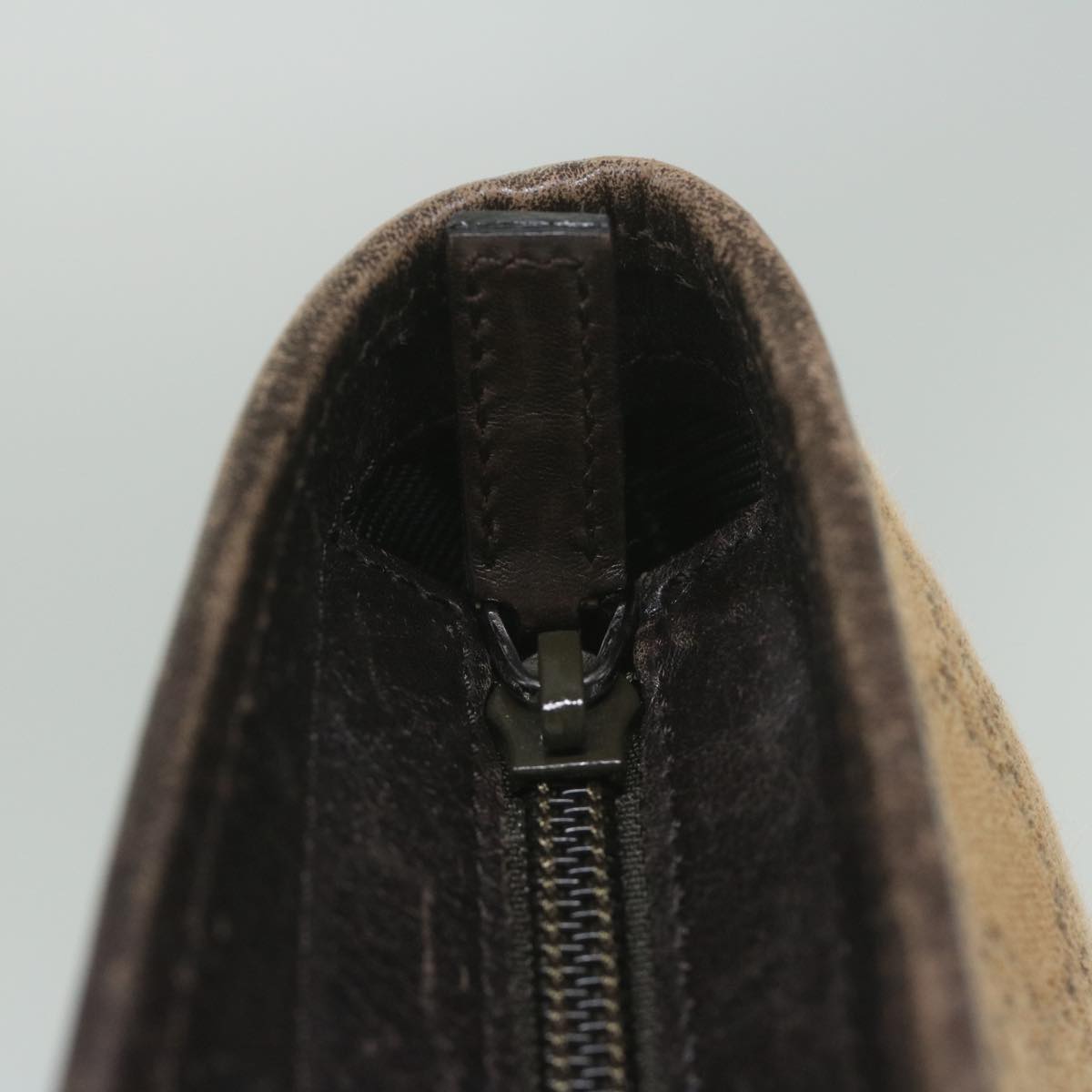 GUCCI GG Canvas Tote Bag Brown 61657