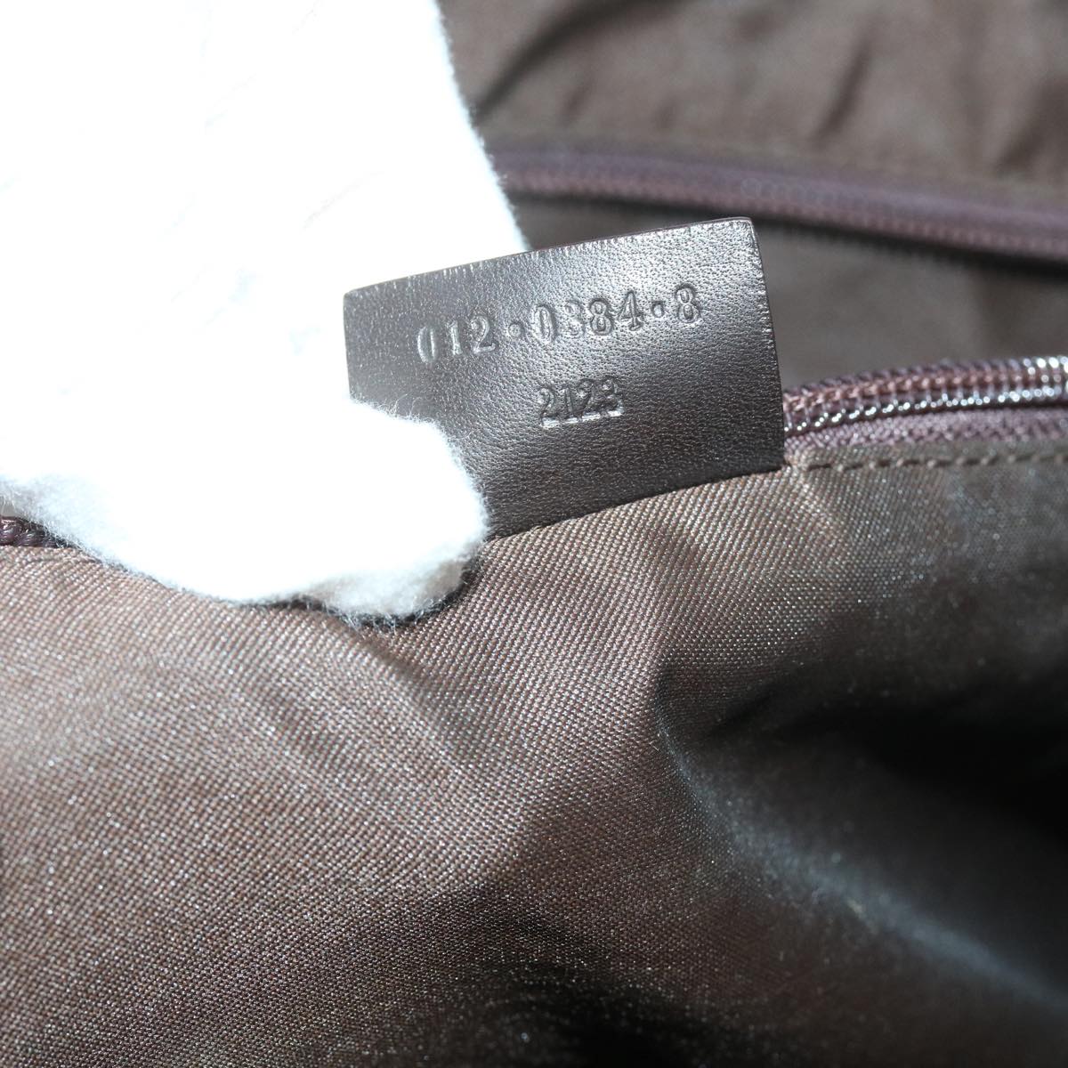 GUCCI GG Canvas Shoulder Bag Beige 61662