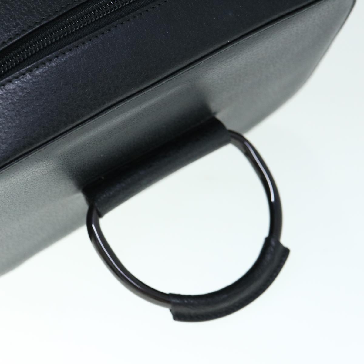 GUCCI Vanity Cosmetic Pouch Leather Black 039 1705 0710 61692