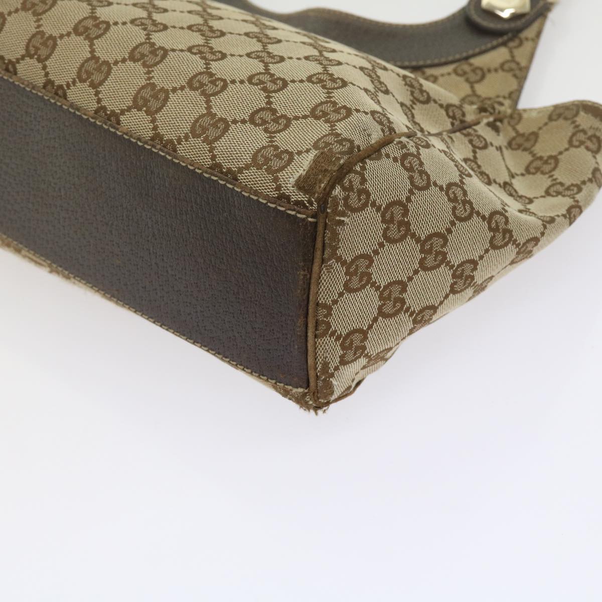 GUCCI GG Canvas Tote Bag Beige 61699
