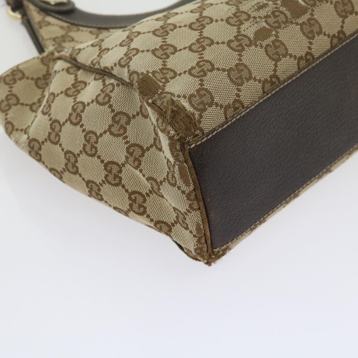 GUCCI GG Canvas Tote Bag Beige 61699