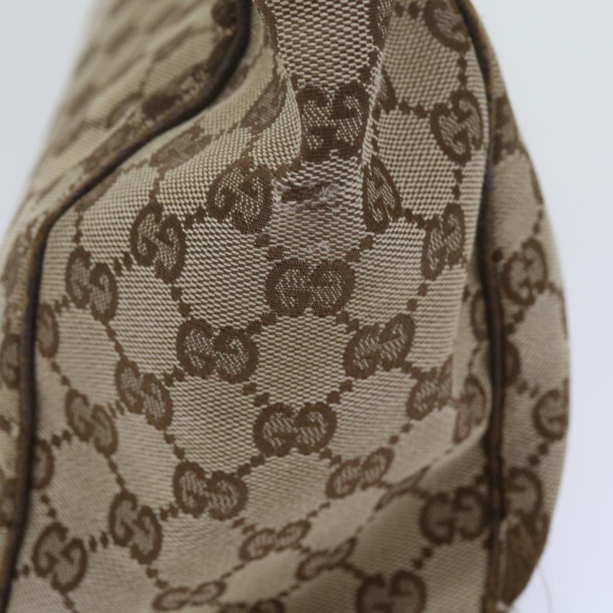 GUCCI GG Canvas Tote Bag Beige 61699