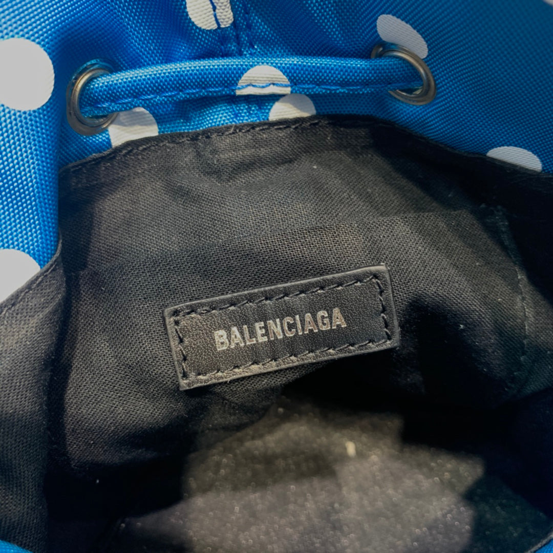 Balen Le Cagole MeGLAMIum Bucket Bag In Blue, For Women,  Bags 11.8in/30cm