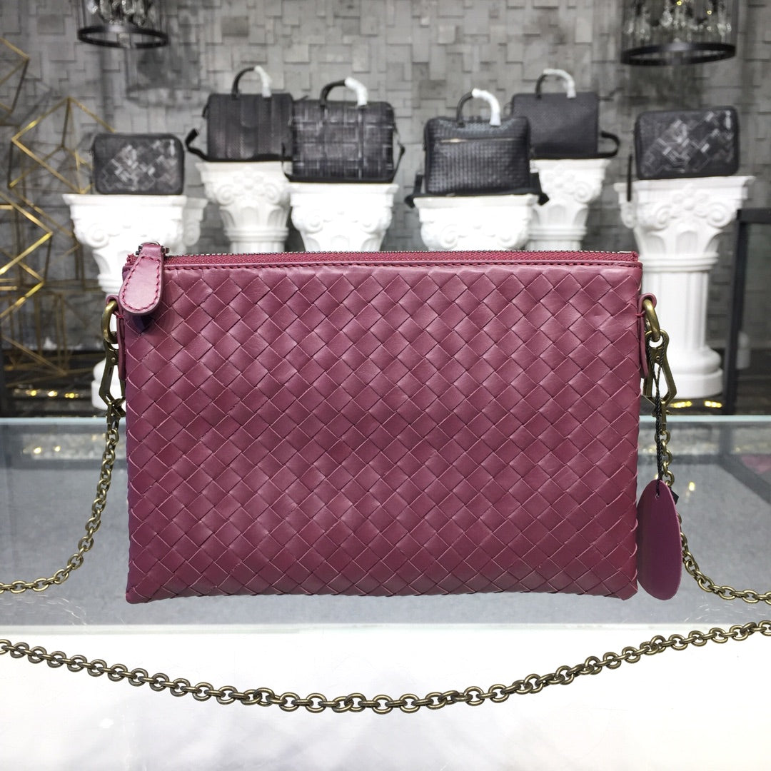 GLAMI Chain Shoulder Bag Dark Red, For Women, WomenÃ¢â‚¬â„¢s Bags 9.6in/24.5cm