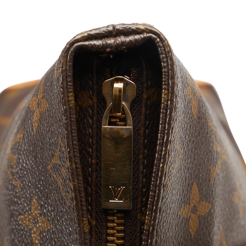 Louis Vuitton Monogram Cabaret Shoulder Bag M51148 Brown PVC Leather  Louis Vuitton