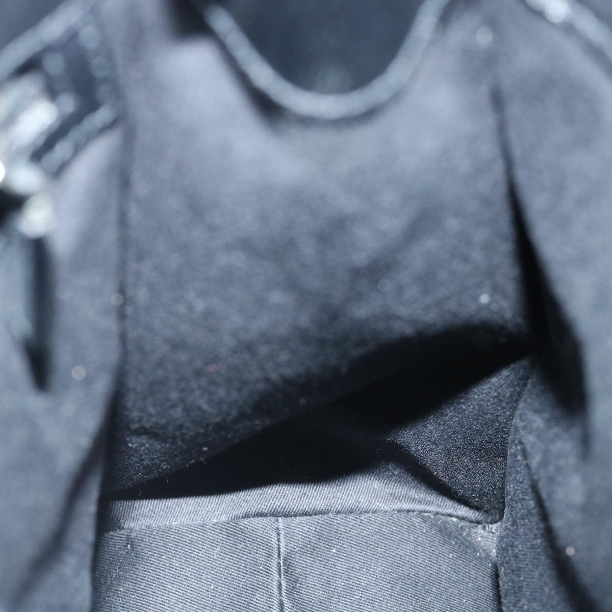 GUCCI GG Canvas Shoulder Bag Black 61801