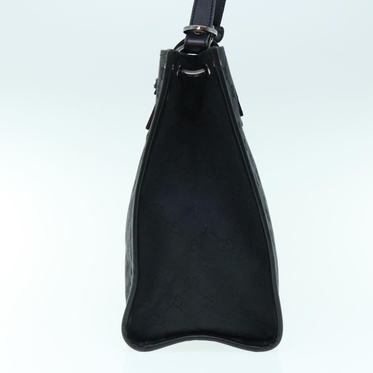 GUCCI GG Canvas Shoulder Bag Black 61801