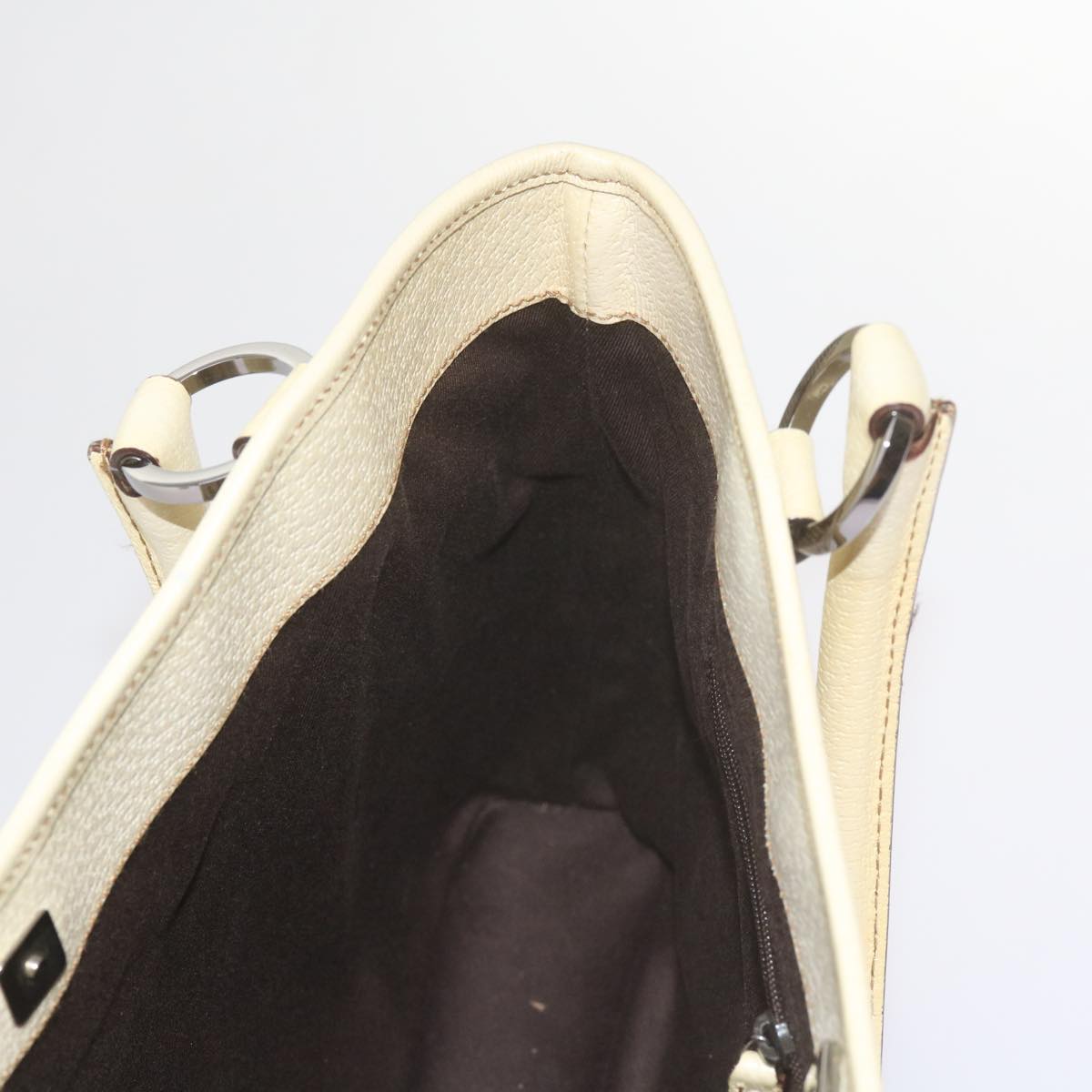GUCCI GG Canvas Tote Bag Beige 113015 61839