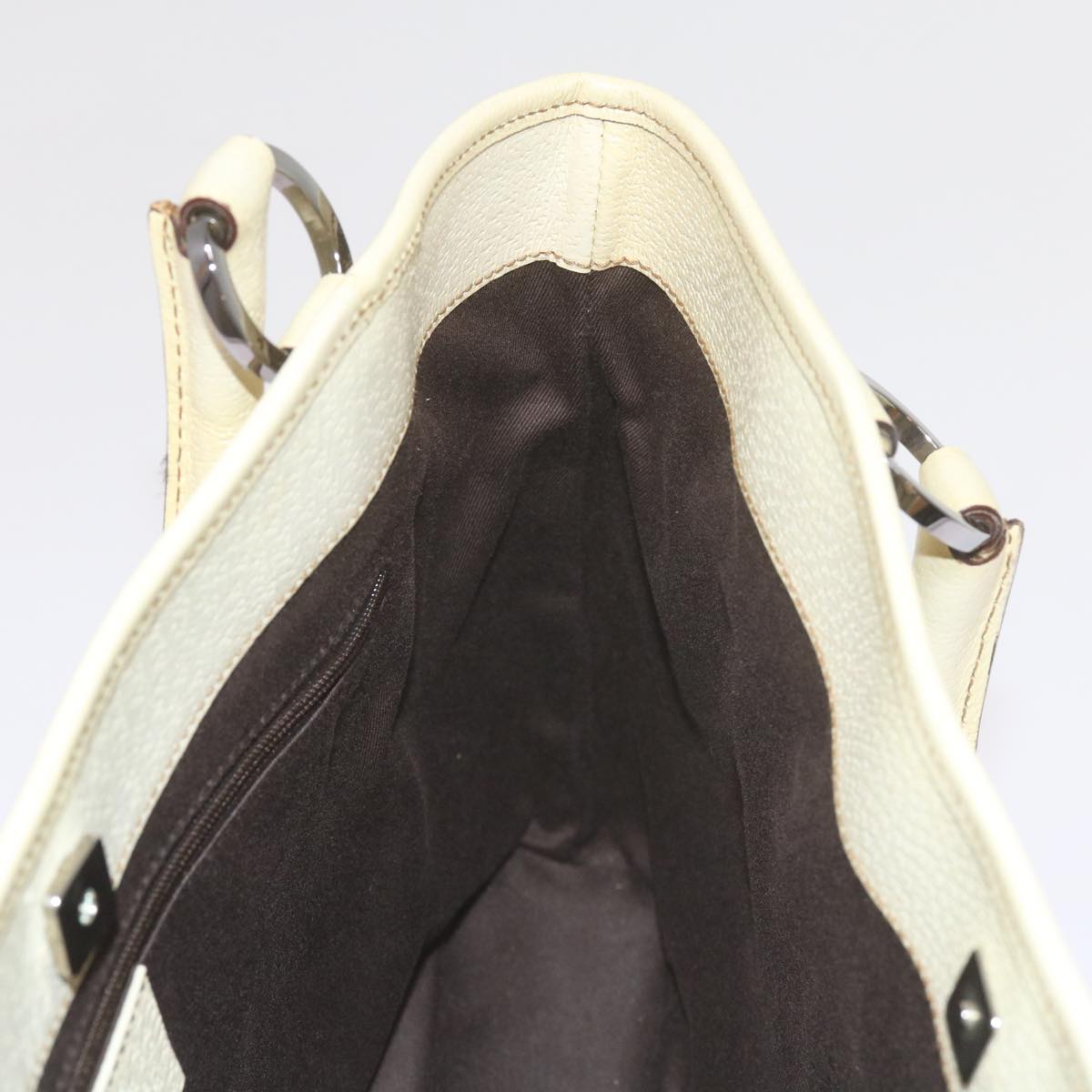 GUCCI GG Canvas Tote Bag Beige 113015 61839