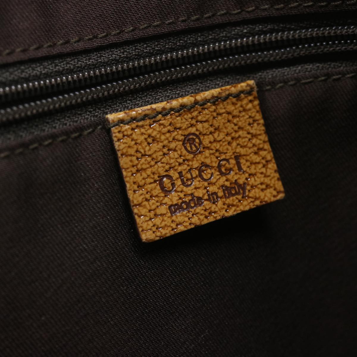 GUCCI GG Canvas Tote Bag Beige 113019 61850