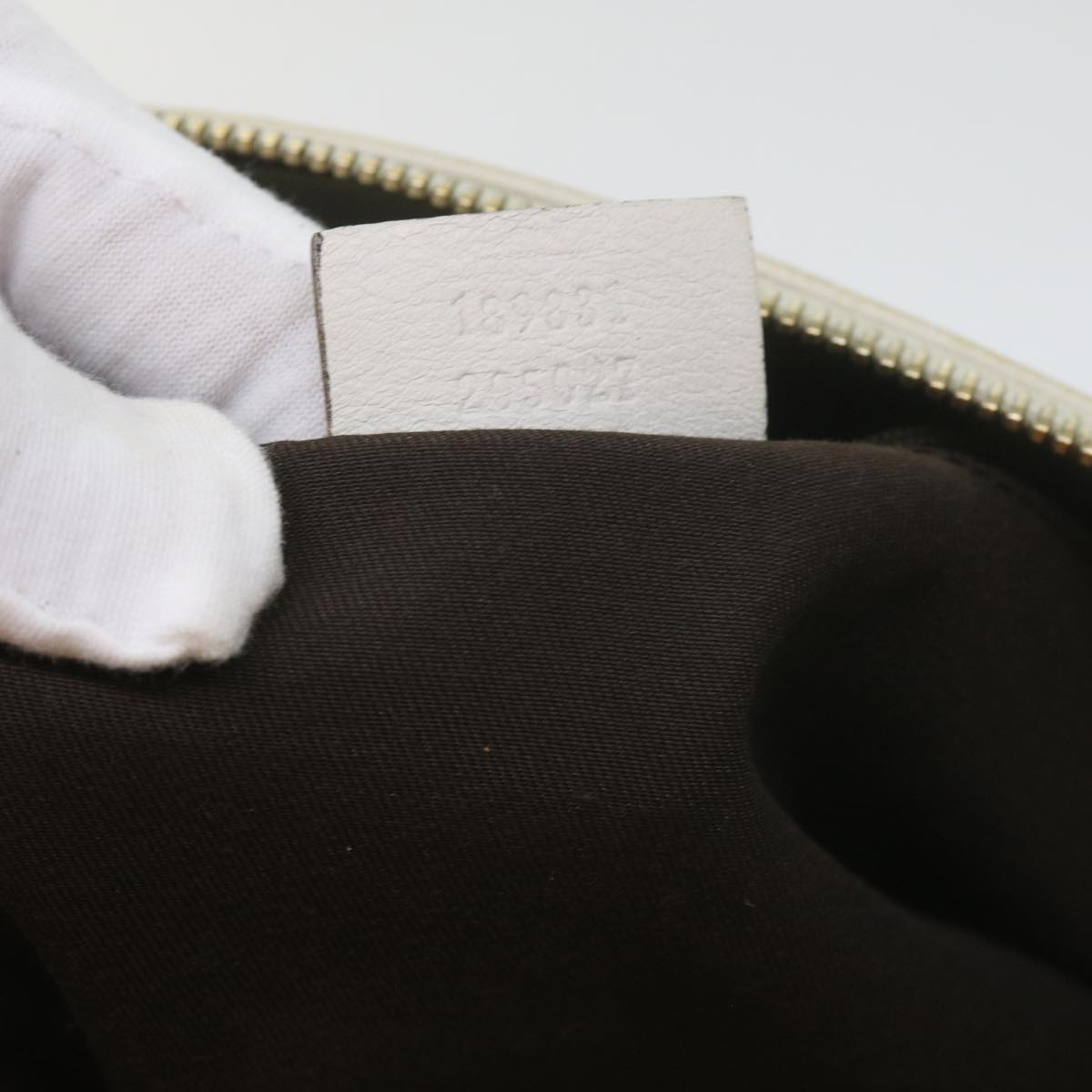 GUCCI GG Canvas Tote Bag Beige 189831 61851