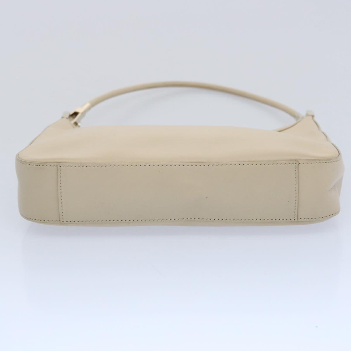 GUCCI Shoulder Bag Leather Outlet Cream 001 3812 61936