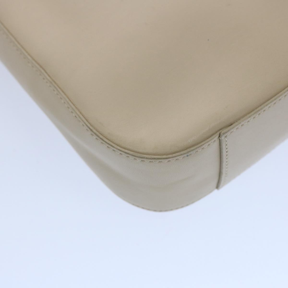 GUCCI Shoulder Bag Leather Outlet Cream 001 3812 61936