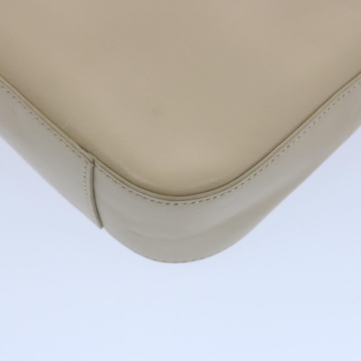 GUCCI Shoulder Bag Leather Outlet Cream 001 3812 61936