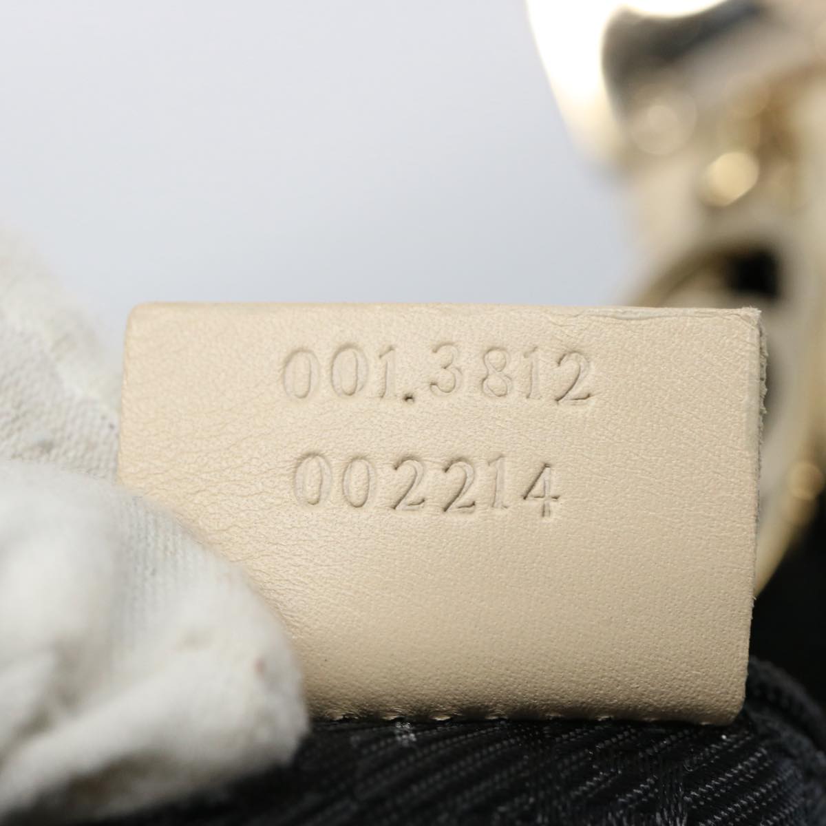 GUCCI Shoulder Bag Leather Outlet Cream 001 3812 61936