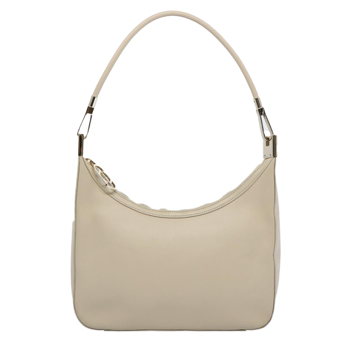 GUCCI Shoulder Bag Leather Outlet Cream 001 3812 61936