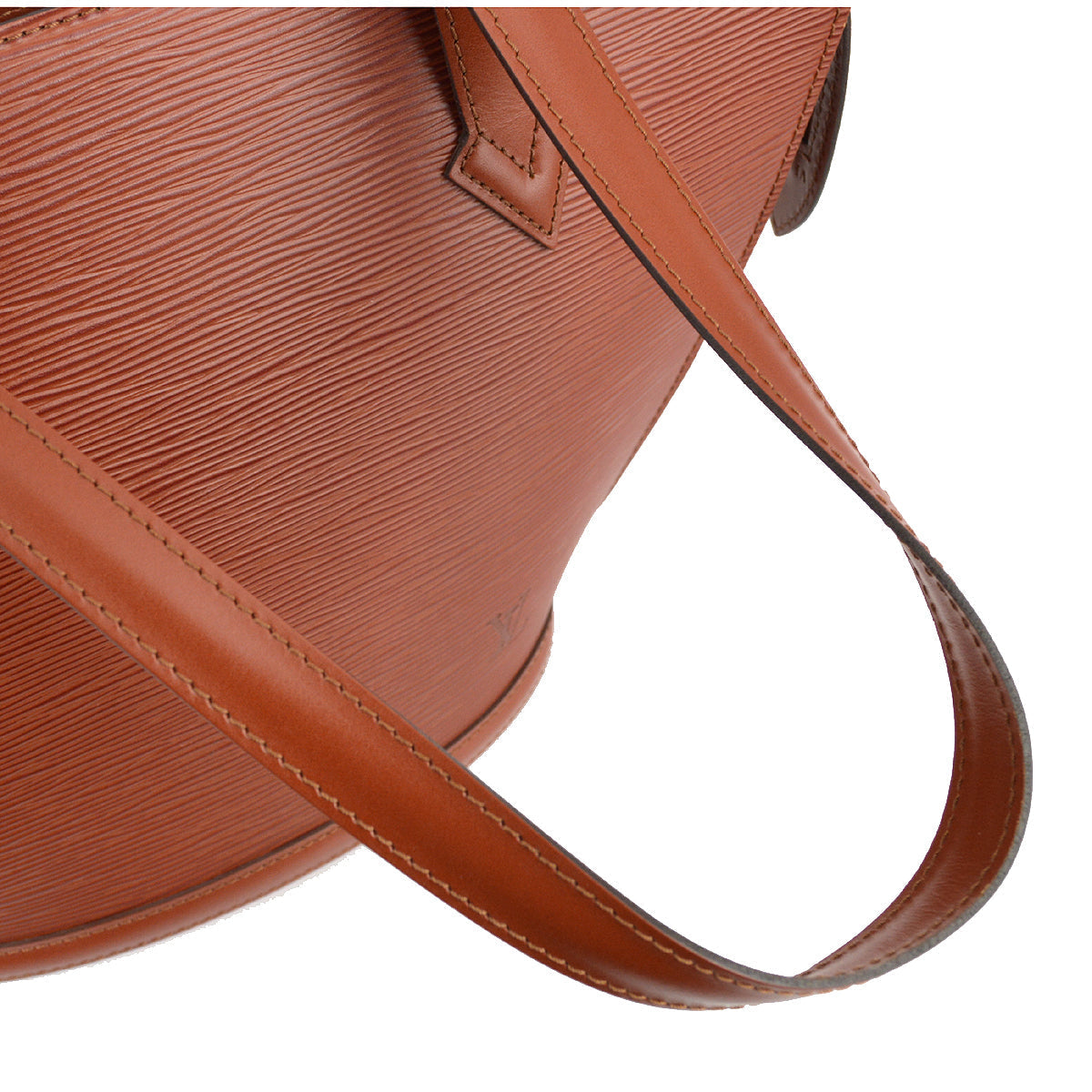 Louis Vuitton 1995 Brown Epi Saint Jacques Poignee Long M52333