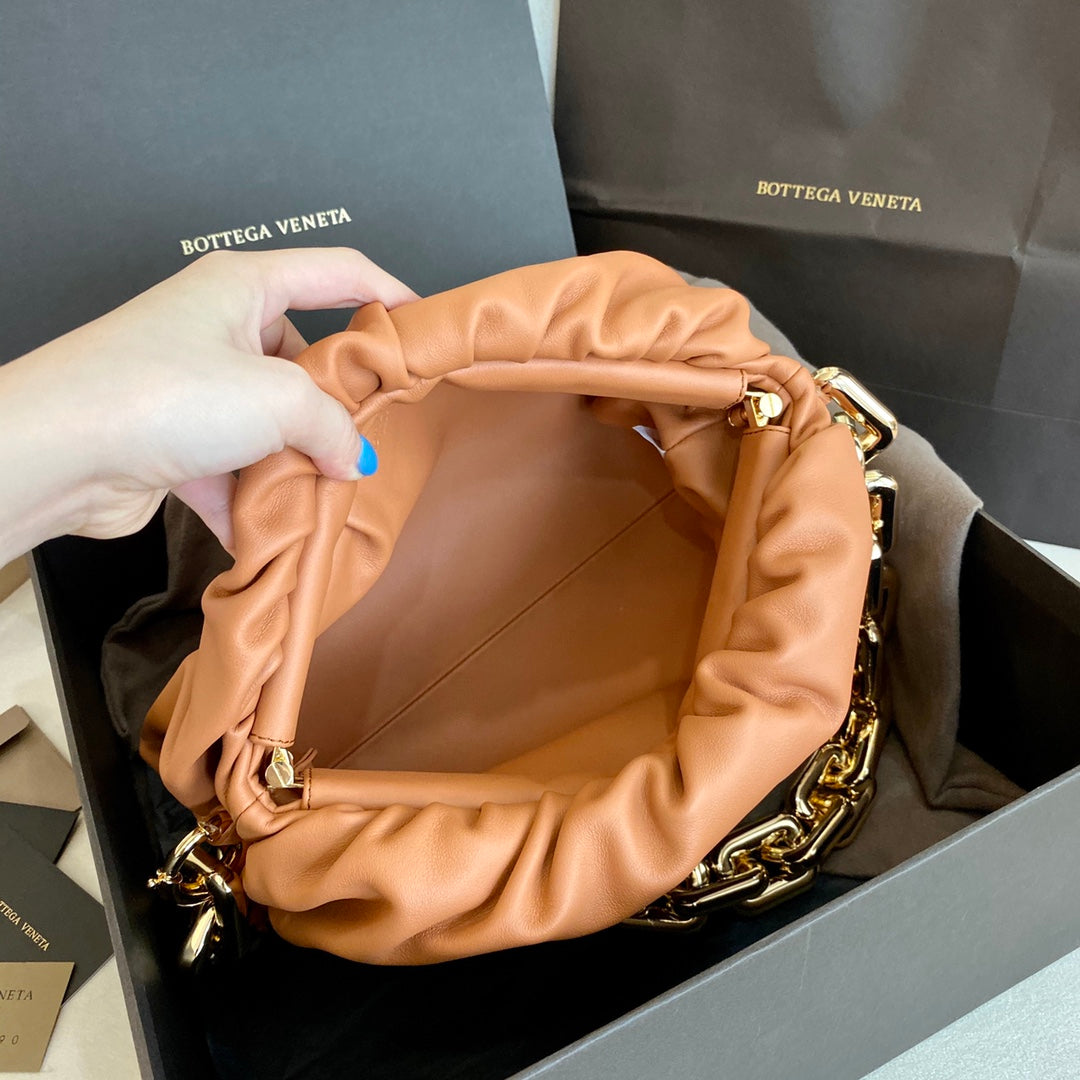 GLAMI Chain Pouch Light Orange, For Women, WomenÃ¢â‚¬â„¢s Bags 12.2in/31cm