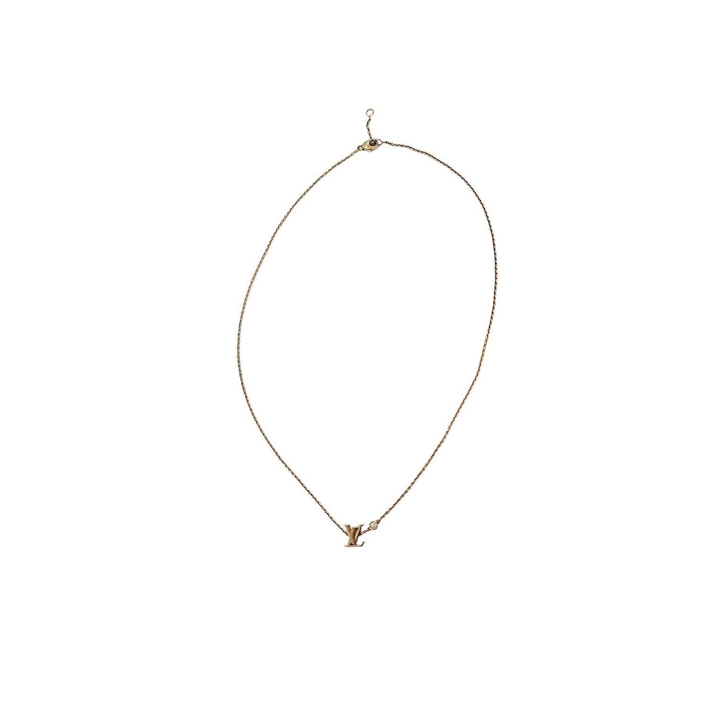 Louis Vuitton Idylle Blossom Pink Gold and Diamond Pendant Necklace