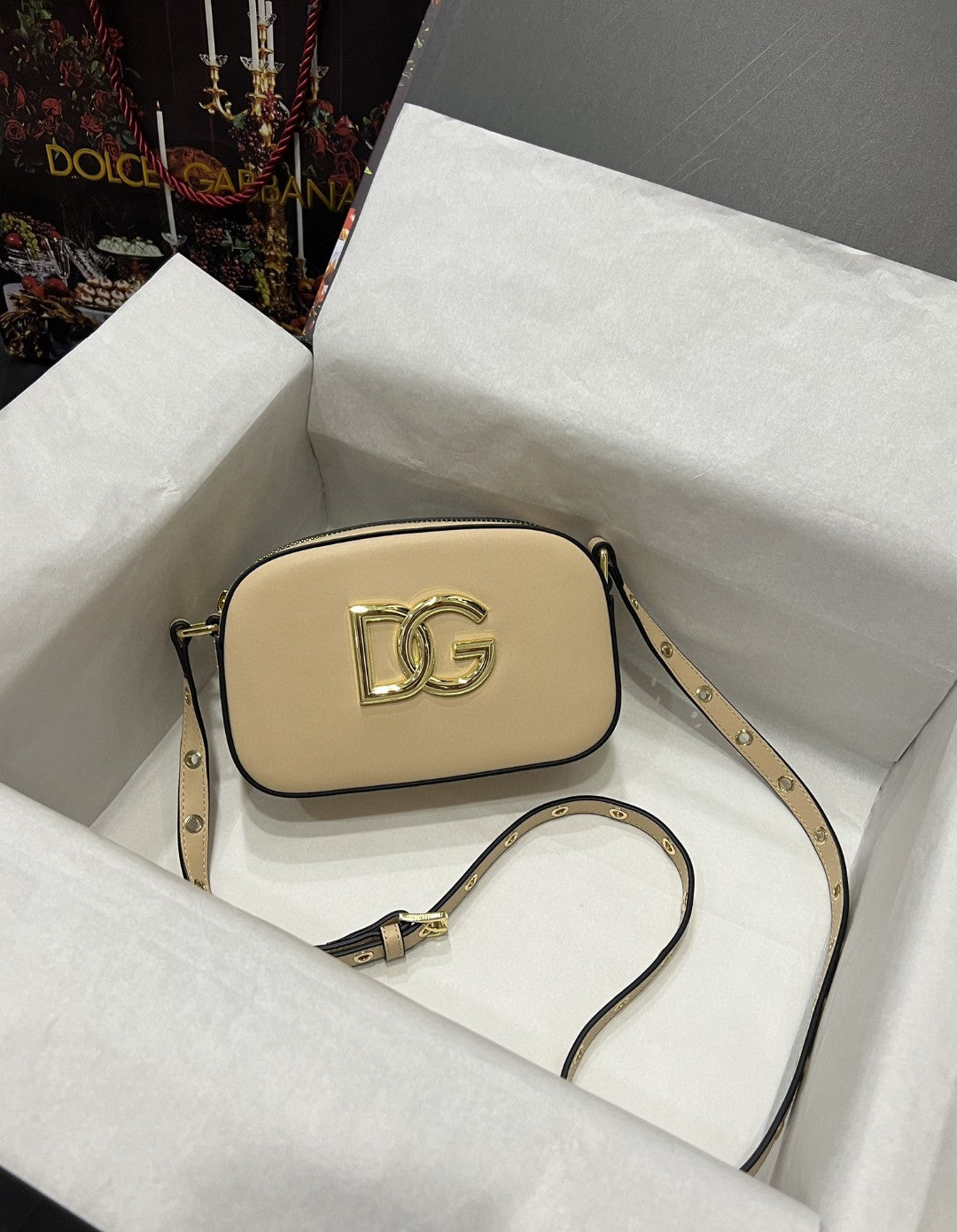 GLAMI Crossbody 3.5 Bag Beige For Women 7.5in/19cm GLAMI GLAMI7095AW57680404